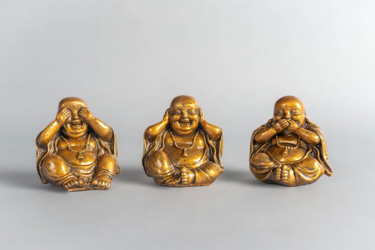 Trio Monjes Sabios pequeños
