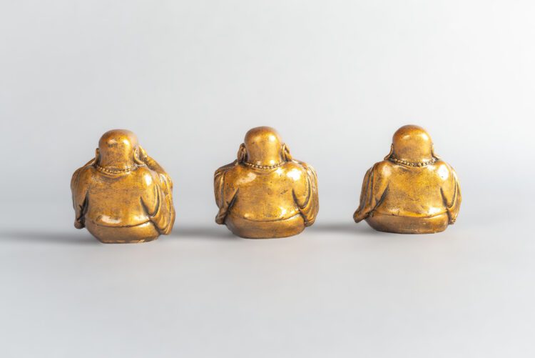 Trio Monjes Sabios pequeños - Imagen 4