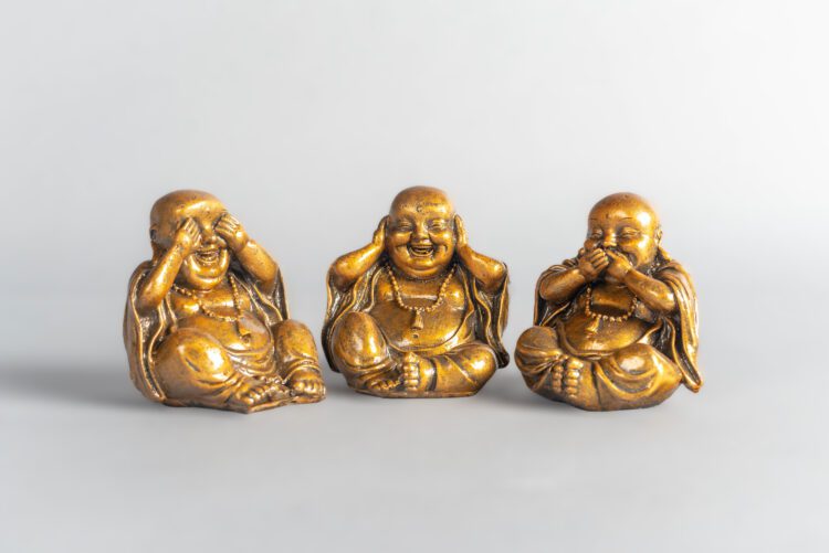 Trio Monjes Sabios pequeños - Imagen 5