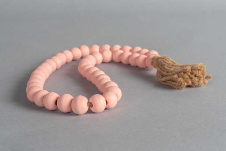 Collar Decorativo Cuentas de Madera - Imagen 9
