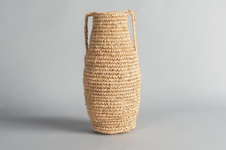 Cantaro Fibra Natural Con asas