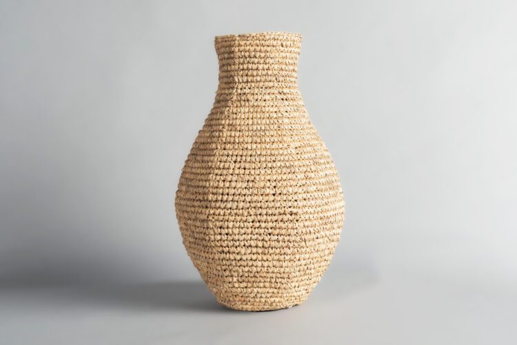 Cantaro Fibra Natural Boca Angosta - Imagen 2