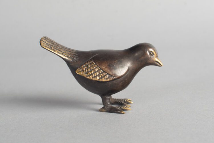 Figura Pajaros en Bronce