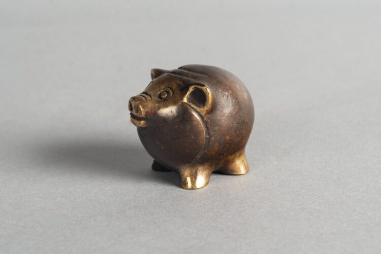 Figura de Cerdo en Broncde - Imagen 4