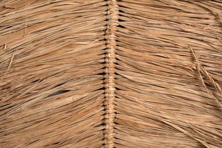 Colgante Hoja de Fibra Natural - Imagen 3