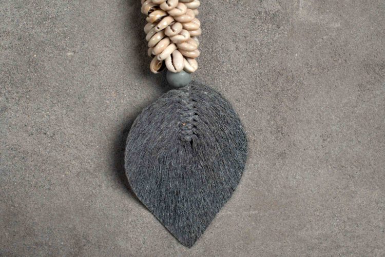 Cuelga Simple Conchas Corazon y Cordel - Imagen 3