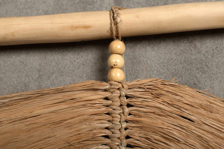 Colgante Simple Corazon Fibra Natural - Imagen 7