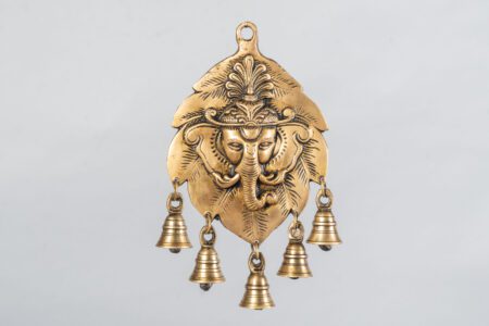 Cuelga Ganesh Campanitas en Bronce