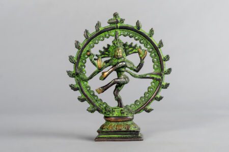 Shiva en Bronce Verde