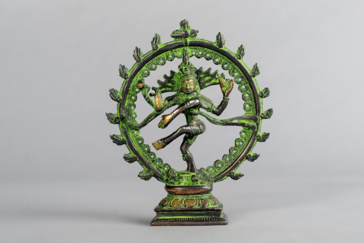 Shiva en Bronce Verde