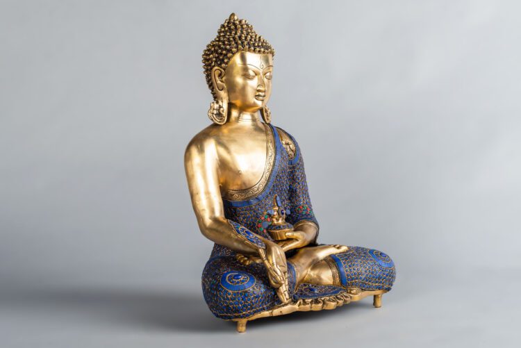 Buda  Medicinal en Bronce - Imagen 4