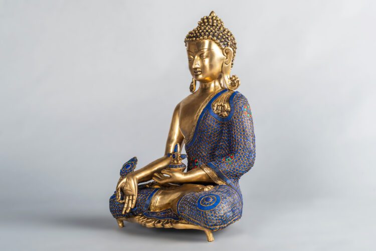 Buda  Medicinal en Bronce - Imagen 2