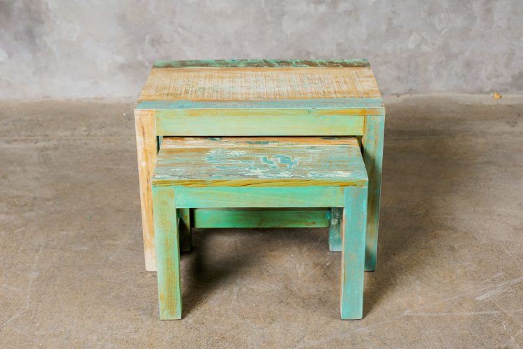 Mesas Nido Madera Reciclada (se venden por separado) - Imagen 7