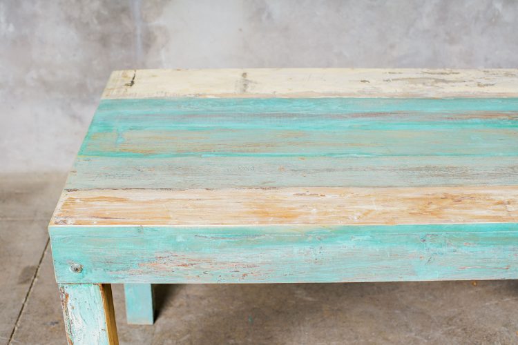 Mesa (fabricacion artesanal puede tener leves cambios de tonos ) - Imagen 5