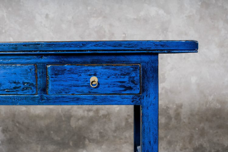 Arrimo Chino Lacado azul - Imagen 2
