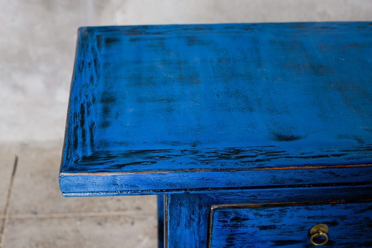 Arrimo Chino Lacado azul - Imagen 4