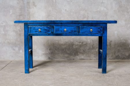 Arrimo Chino Lacado azul