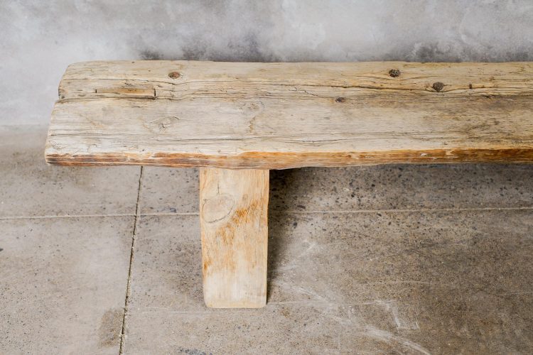 Banca Madera Natural China - Imagen 3