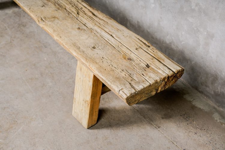 Banca Madera Natural China - Imagen 4