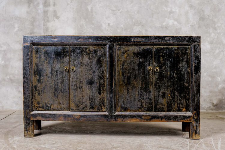 Buffet Chino Antiguo Maderas Recicladas 4 Puertas