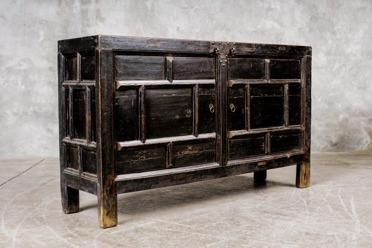 Buffet Chino Antiguo Maderas Recicladas 4 Puertas - Imagen 10