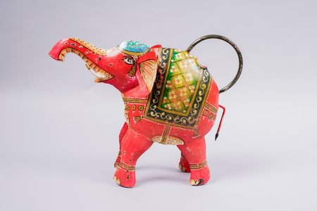 Regadera Elefante Metal Pintado