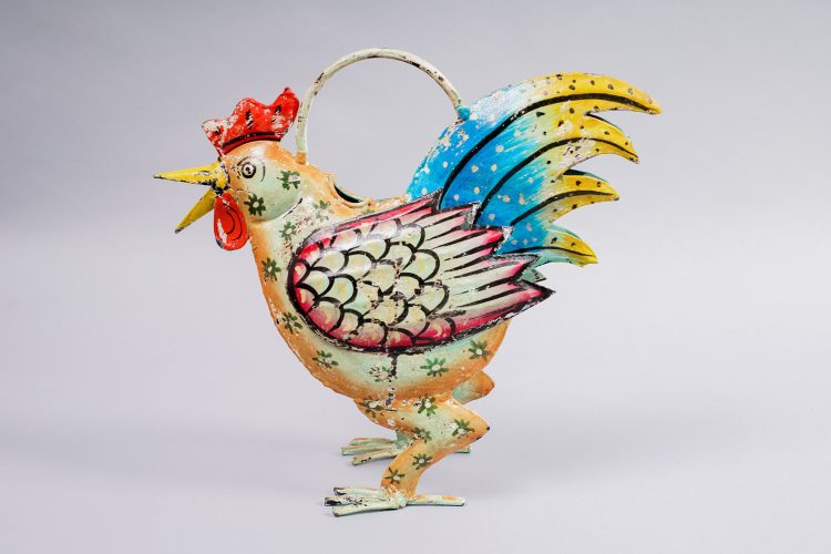 Regadera Gallo Metal Pintado - Imagen 2