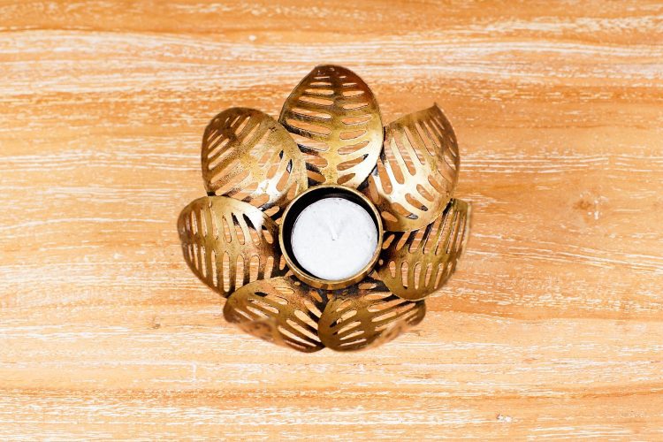 Porta Vela Flor de Loto - Imagen 3