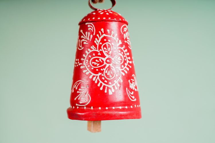 Cencerro Campana Metal Rojo - Imagen 6