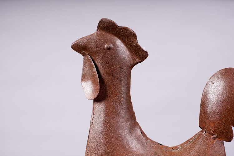 Gallo de metal Oscuro - Imagen 3