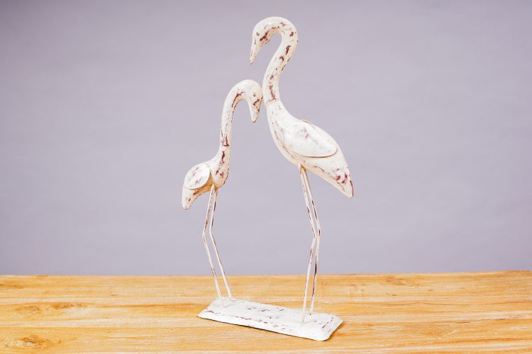 Esculturas Aves en Metal Pintado - Imagen 7