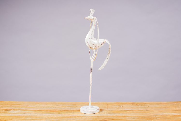 Esculturas Aves en Metal Pintado - Imagen 11