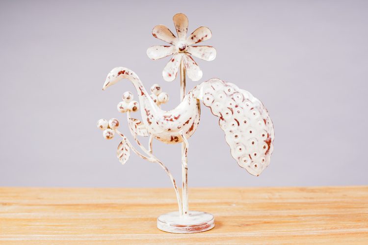 Esculturas Aves en Metal Pintado - Imagen 18