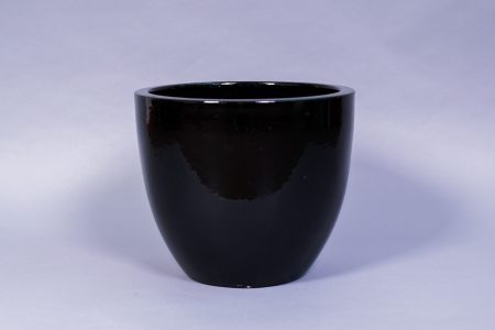 Macetero Negro sin Labio Set/ 5