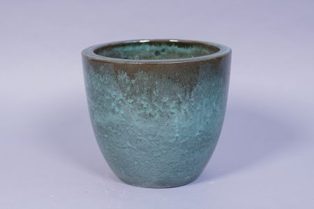 Macetero Verde Musgo sin Labio Set/ 5