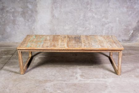 Mesa Madera Base Fierro